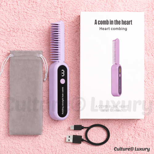 Cepillo Alisador Portátil Plegable LUXURY Pro